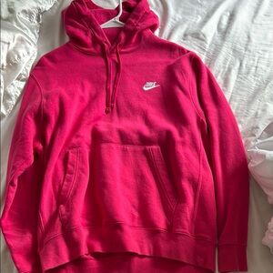 Nike Women's Vibrant Pink Hoodie